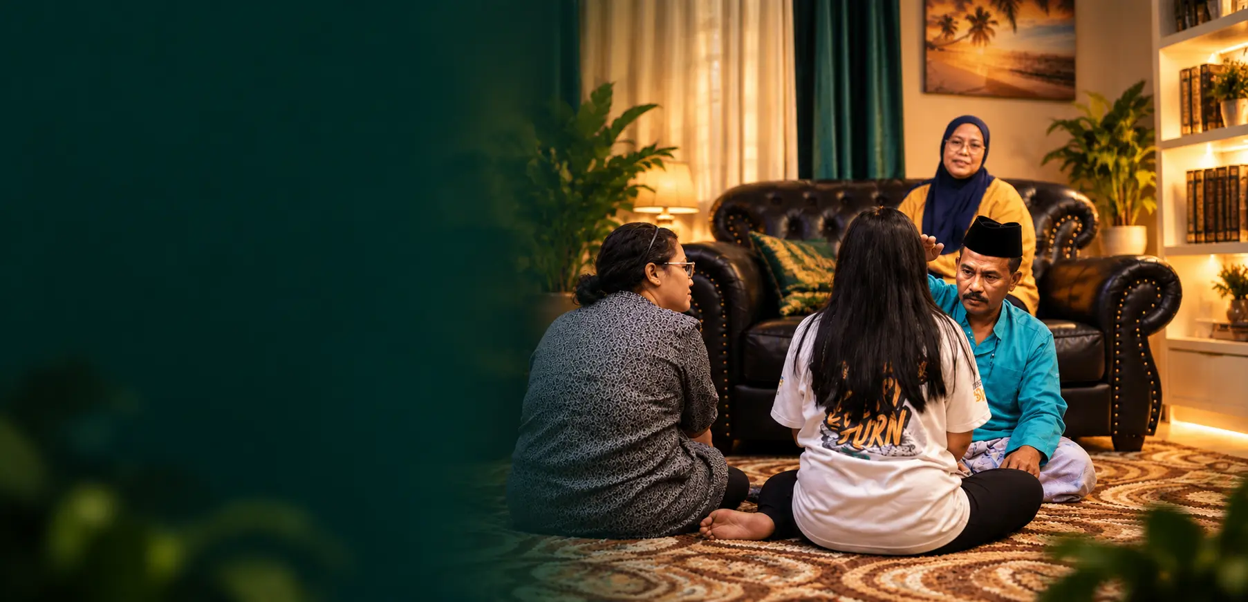 Sesi rawatan bersama Ustaz Roslan