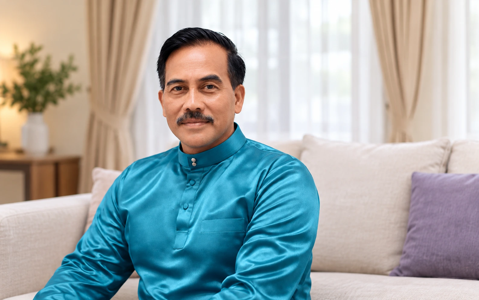 Ustaz Roslan, foto rujukan Rawatan Roslan